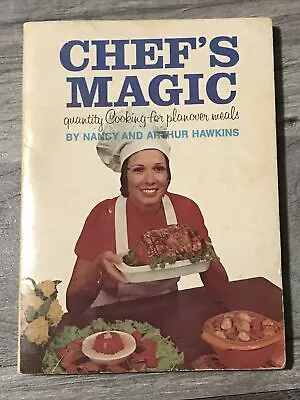 Chef's Magic Quantity Cooking For Planover Meals Tupperware Home Parties 1973 • $4.99