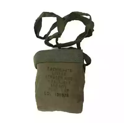 Military 7.62 MM Ammo Bag- Vietnam Era Army USMC OD Green Shoulder Pouch - USA • $14.95