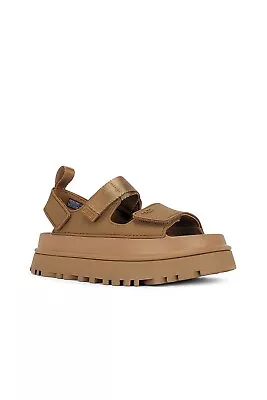 Authentic UGG GoldenGlow Sandal Bison Brown - New With Tags • $99.95