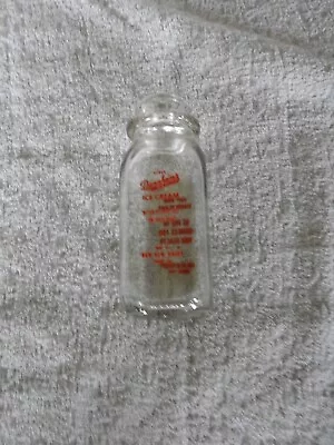 Dannheim Dairy - New Ulm MN Minn Minnesota - Half Pint - MILK BOTTLE • $7.50