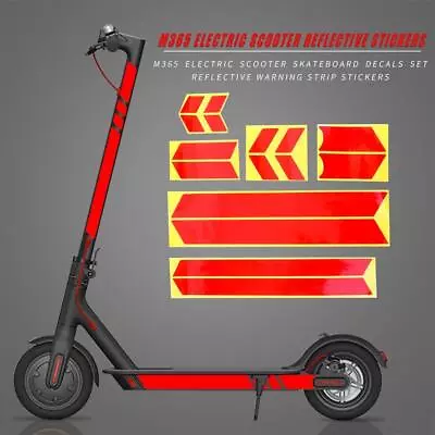 Reflective Stickers For Xiaomi Mijia M365 Scooter Night Riding Reflective Strips • $9.78