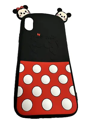 3D Cartoon Case For Apple IPhone XR Mr. & Mrs. Mouse Poka Dot • $7.98