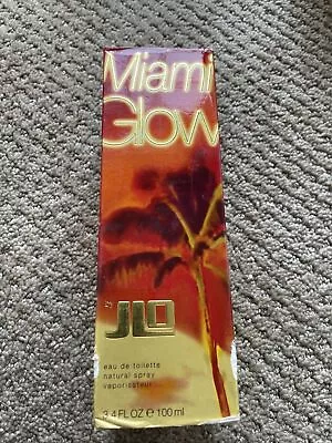 Miami Glow By J.Lo 3.4 Oz EDT Spray For Women (Jennifer Lopez) Eau De Toilette • $35