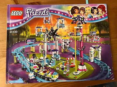 Lego Friends 41130 Amusement Park Roller Coaster W/  Instructions No Box • $70