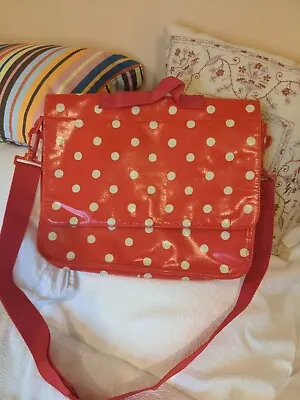 Cath Kidston Bag Polka Dot Crossbody Red Bag /back Pack / Shoulder Bag • £17
