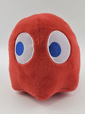 Ms Pac Man Blinky Plush 7  Red Ghost Bandai Namco Video Arcade Game • $6.95