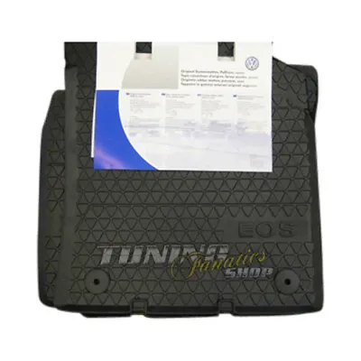 Rubber Floor Mats Rubber Mats New Original VW EOS • $130.47