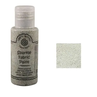 Cosmic Shimmer Sparkle Fabric Paint 50ml - Old Gold • £3