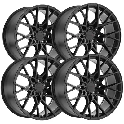 (Set Of 4) Staggered TSW Sebring 18x8.5 18x9.5 5x114.3 Matte Black Wheels Rims • $1020