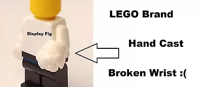 LEGO Hand Cast Medical Gear Wrist Wrap Brace Broken Arm Hospital Fits Friends • $4.54