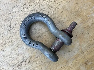 Vintage Crosby 4-3/4 Ton Shackle D3D 34 • $30