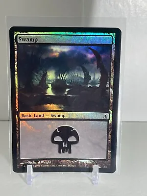 FOIL Swamp | Basic Land | Time Spiral 2006 - MTG Magic Cards • $0.99