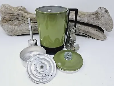Rare New Vintage 4 Cup Empire Travel Coffee Maker With Hanging Bracket - Works!  • $20