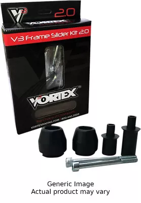 V3 2.0 Frame Slider Kit Vortex SR133 For 13-16 Kawasaki ZX6R • $110.95