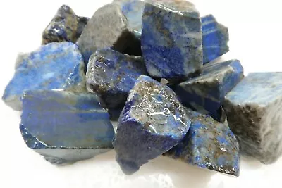 LAPIS LAZULI Rough Rocks - 1 LB Lots - Beginner Crystal Deep Blue Color • $11.39