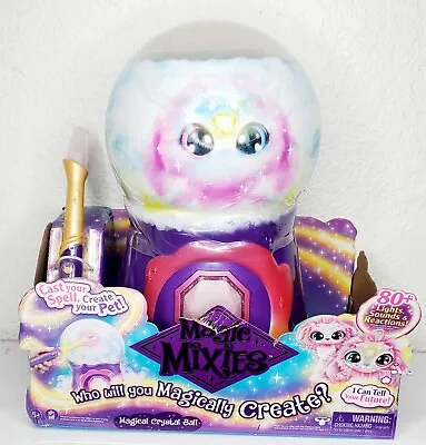 Magic Mixies Magical Misting Crystal Ball W/ Interactive 8 Inch Plush Toy PINK • $40.99