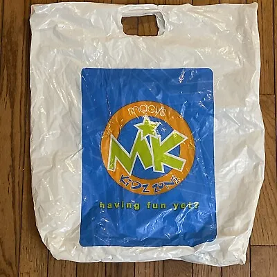 Macy's Store Department Kidz Zone Plastic Shopping Bag Circa 2001 21x16 VTG  • $15.65