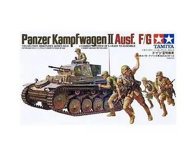 Tamiya 1/35 German PZKPFW II Tank Model Kit [TAM35009] • $15