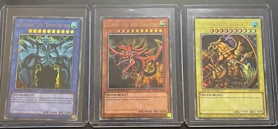 Yugioh! God Cards X3 • $30