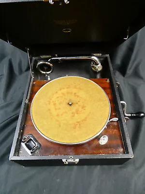 Antique Victrola 1926 VV1-5 8372 Portable Suitcase Phonograph Turntable #5udy • $177.14