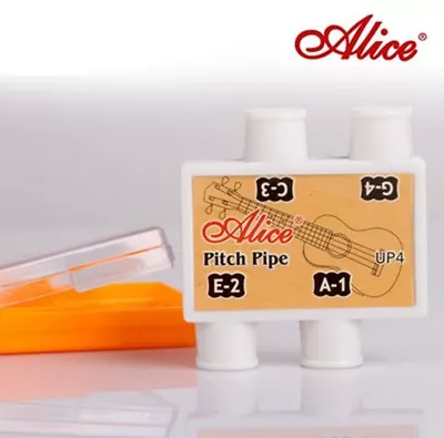$4.89 • Buy Ukulele Pitch Pipe Four Tones A E C G Tuner Free Box NEW
