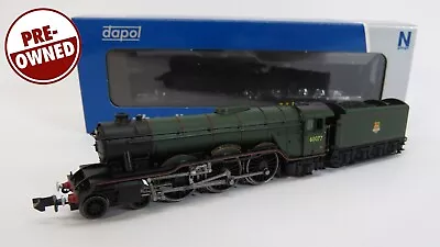 N Gauge Dapol 2S-011-009 A3 The White Knight 60077 BR Green Loco • £139.95