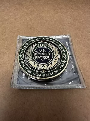 US Customs And Border Patrol Challenge Coin- 100th Anniversary Spinner • $20