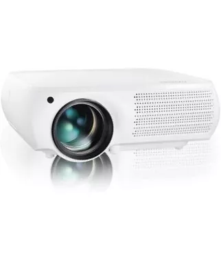 GZUNELIC Real 9500 Lumens Real Native 1080p LED Video Projector +... • $92