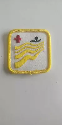 Vintage Canadian Red Cross Swim Badges - Yellow • $5.89