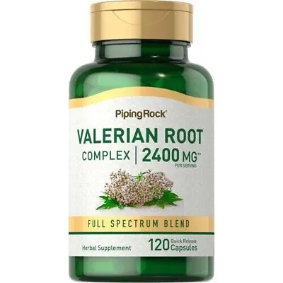 Valerian Root 2400 Mg Per Serving  120 Quick Release Capsules Fast UK Stock • £23.49