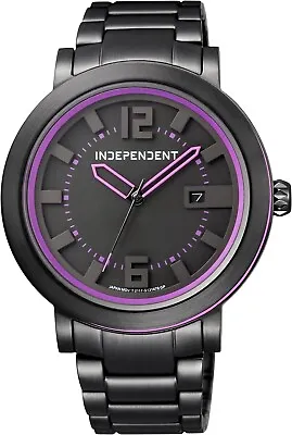 Citizen Quartz Watch Independent Black Purple Men’s BC3-145-51 • $70