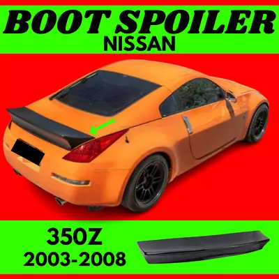 Fits 2003-2008 Nissan 350Z Nismo Rear Duckbill Z33 Fairlady Tail Kojem Touring • $269