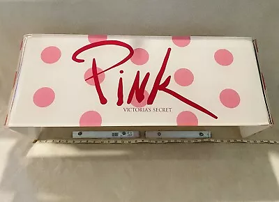 PINK Victoria's Secret Vintage Lucite Plexiglass Polka Dot Store Display Sign • $275