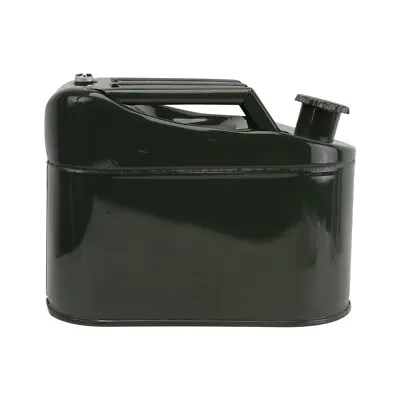  Oil Barrel Tinplate With Handle Automotive Tank Car Engine Reservoir • £37.99