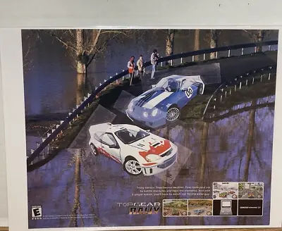 Top Gear Rally Print Ad Game Poster Art PROMO Original GBA Boy Advance Advert • $10.01