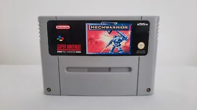 MechWarrior - Super Nintendo SNES PAL - Tested & Working • $69