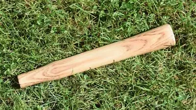 HICKORY 10-1/2  MINI SLEDGE HAMMER HANDLE Fire Finish & Lacquered Amish Made • $10.99