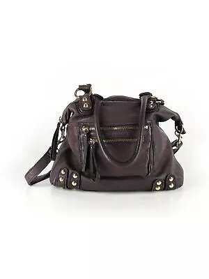 Linea Pelle Women Brown Leather Satchel One Size • $38.99