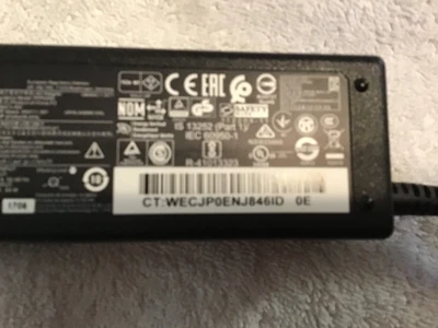 $14.99 • Buy Genuine OEM 65W HP AC Adapter Charger
