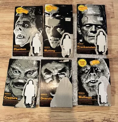 Vintage 1980 Action Figure Card Backing Packaging REMCO Universal's Monsters • $90