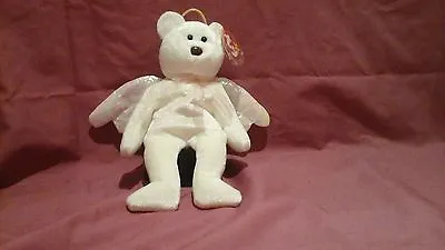 £5 • Buy TY Beanie Babies Halo The Angel Bear 31 August 1998