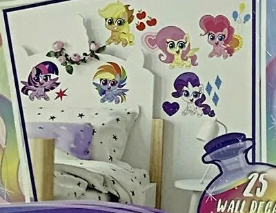 My Little Pony Let's Get Magical 25 Peel And Stick Wall Decals By RoomMates  • $12.49