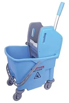 25L Buffalo Kentucky Mop Bucket & Wringer Blue - 101253 - BLUE • £114.29