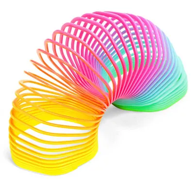 Magic Rainbow Springy Shaped Retro Toy Slinky Fun Children's Stocking Filler • £5.95