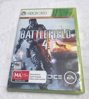 Xbox 360 - Battlefield 4 Complete With Manual - 2 Disc Set Tested Free Post • $11.98