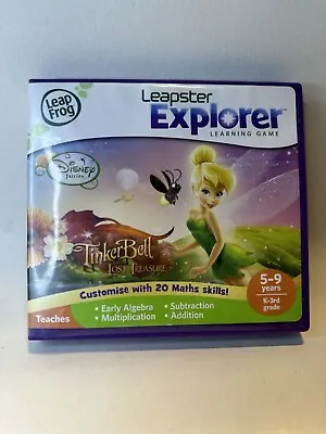 Tinker Bell And The Lost Treasure - Leapfrog Leapster Explorer Learning Game • £6.78