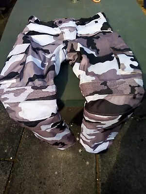£7 • Buy Mens Camo Motorcycle Trousers 32