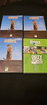 Meerkat Manor - Season 1 [DVD] And Dirty Jobs - DVD Lot • $9.60