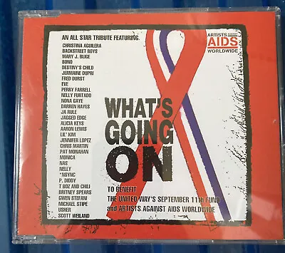 ARTISTS AGAINST AIDS - WHAT'S GOING ON (3 TRACK CD SINGLE) Ft Darren Hayes • £2.20