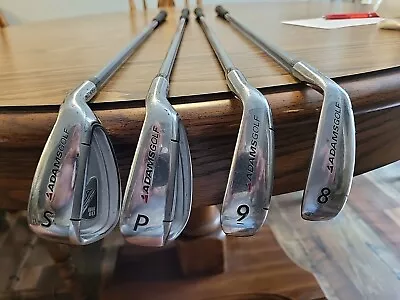 $67 • Buy Ladies Short Hybrid Iron Set  ADAMSGOLF A205 Model  8,9,p,sand Wedge Right...